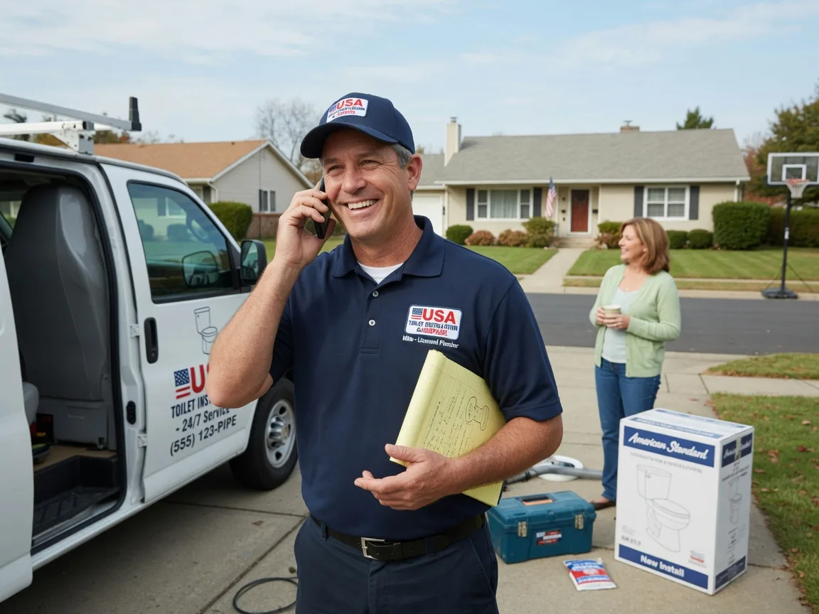 Toilet Installation Evansville, WI FAQs